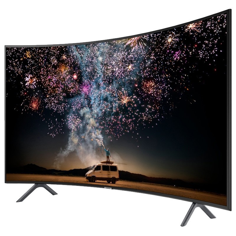 عکس تلویزیون 4k سامسونگ ru7302 از راست