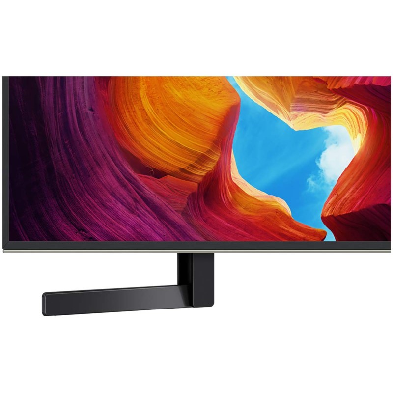 طراحی باریک پایه فلزی تلویزیون Sony 49X9500H