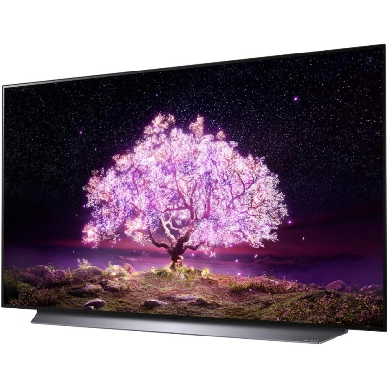 تلویزیون هوشمند ال جی 55C1 با سیستم عامل WebOS 6 رنگ مشکی