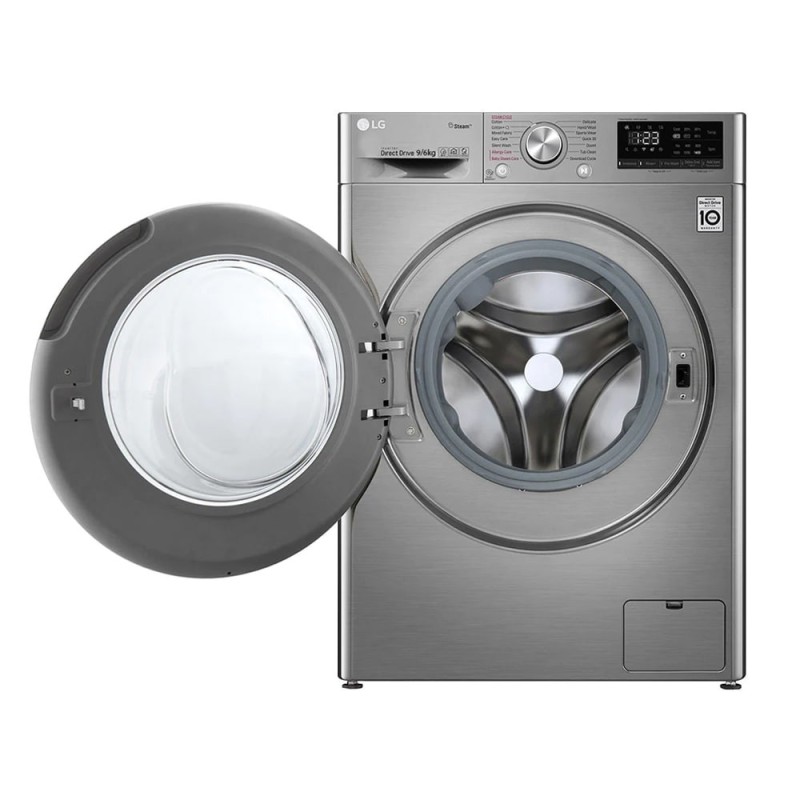 ماشین لباسشویی و خشک کن LG F4V5VGP2T Silver