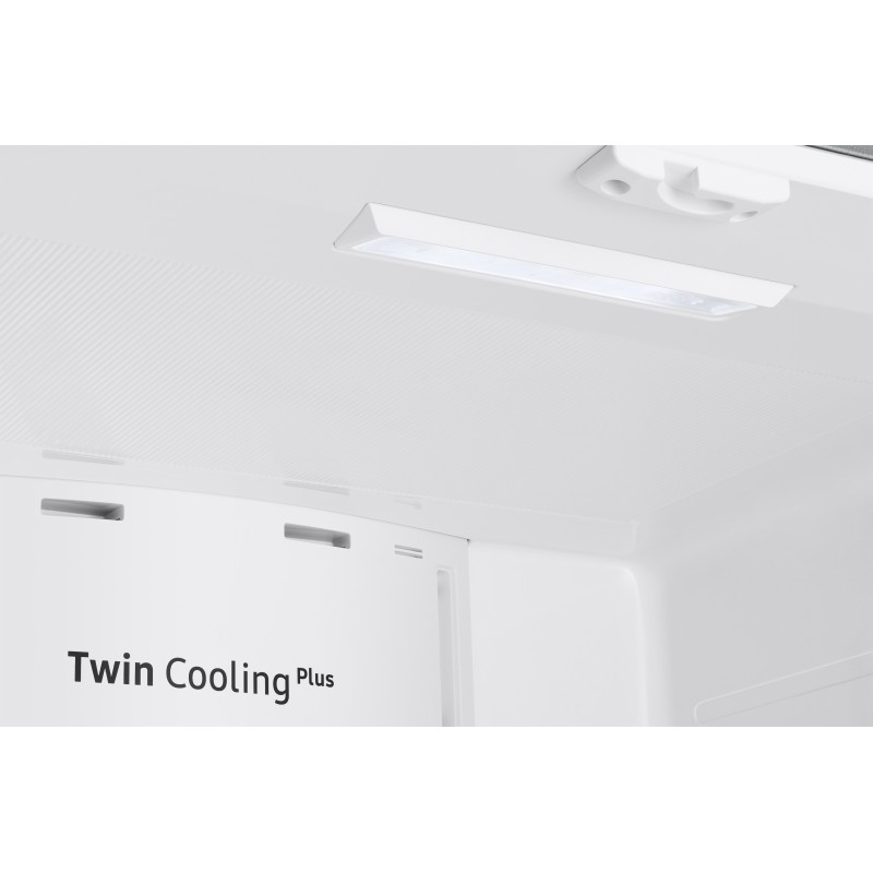 یخچال فریزر سامسونگ RF25A رنگ نقره ای با تکنولوژی Twin Cooling Plus