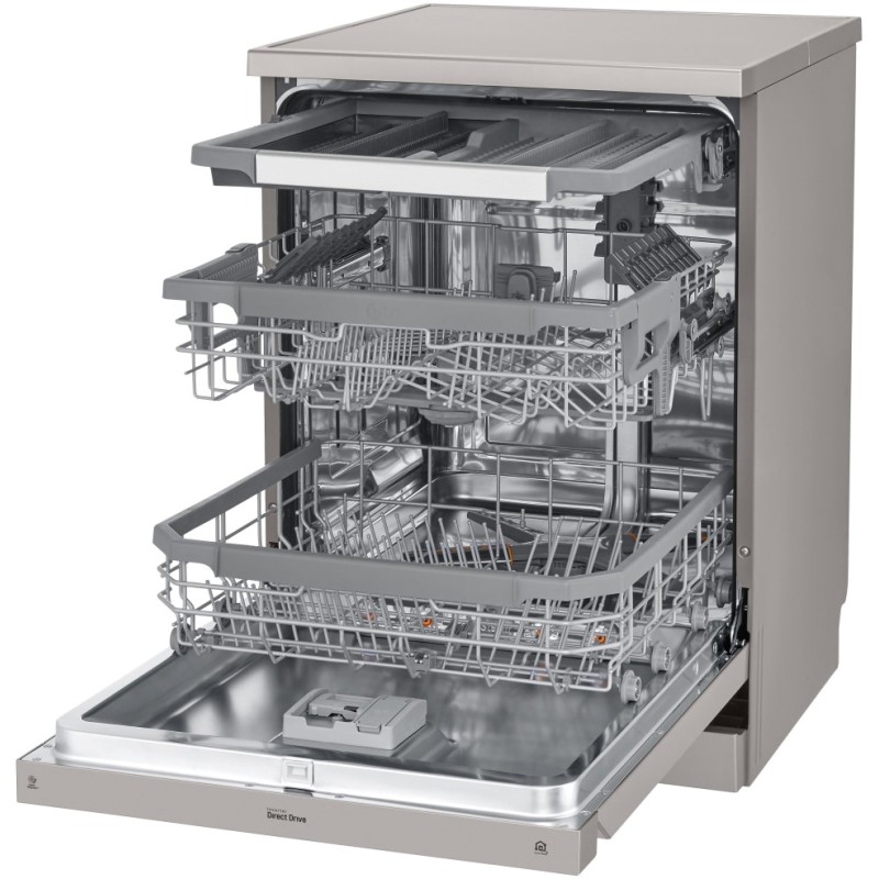 ماشین ظرفشویی سه طبقه ال جی DF325FPS
