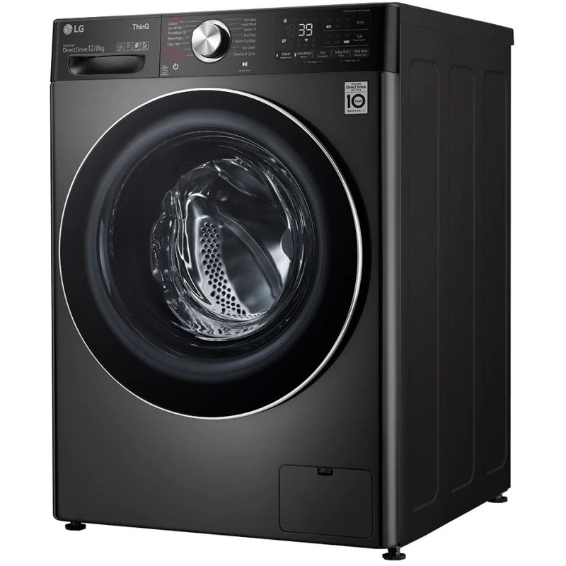 ماشین لباسشویی LG WDV1260BRP Black