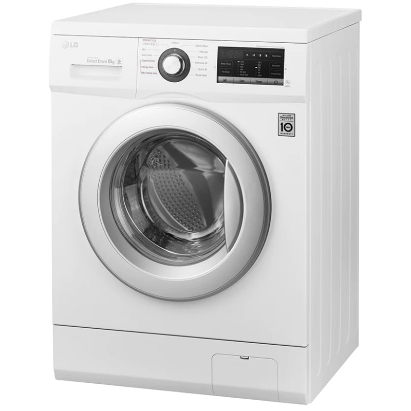 ماشین لباسشویی ال جی FH4G6 یا 4G6 رنگ سفید