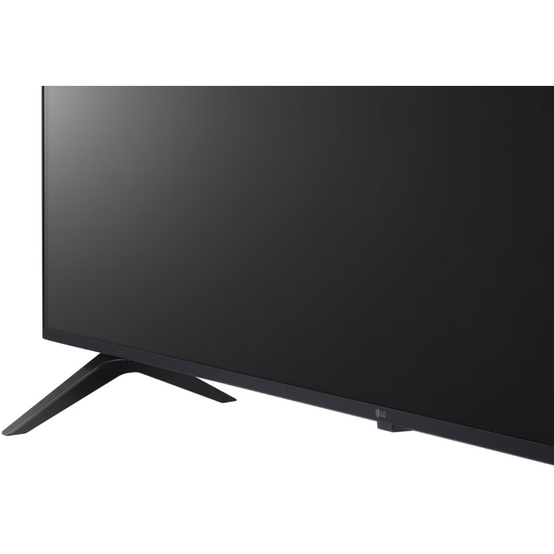 تلویزیون LG 43UR8000 با پایه دو طرف و دو شاخه