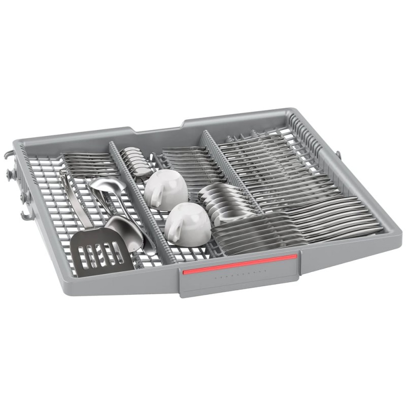 طبقه ی بالایی یا سبد Cutlery drawer مخصوص قاشق و چنگال ماشین ظرفشویی بوش SMS6ECW57E