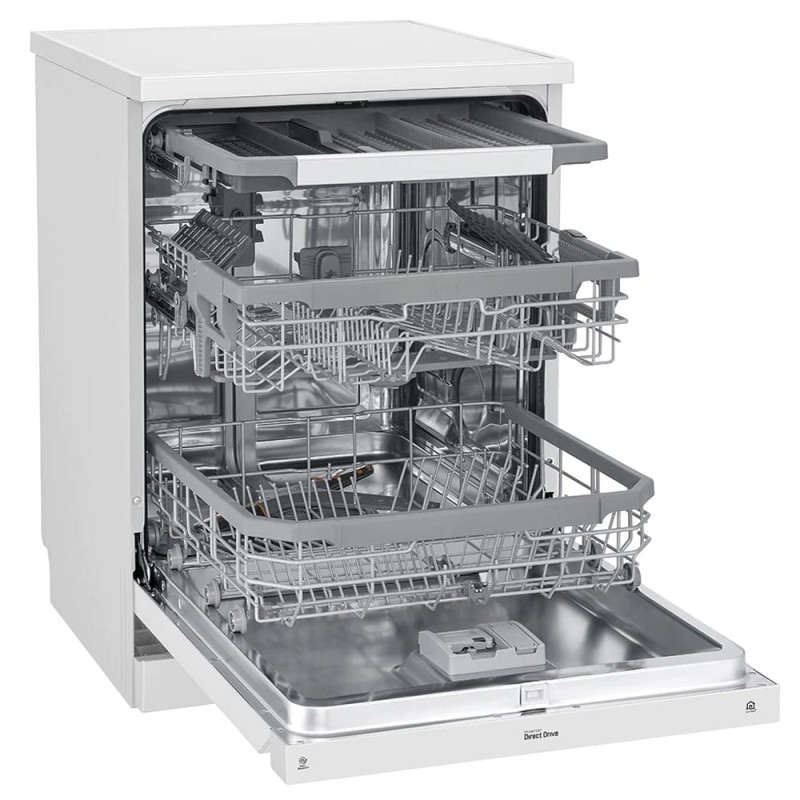 ماشین ظرفشویی ال جی DF325FW با ظرفیت 14 نفره