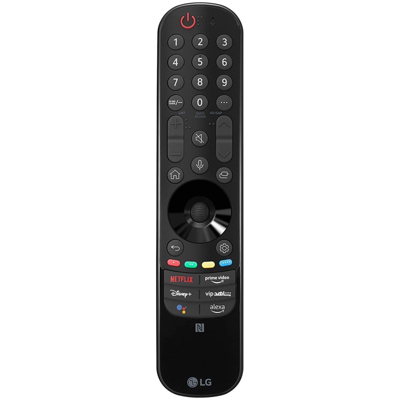 ریموت کنترل جادویی و هوشمند ال جی مدل (Magic Remote) MR22GN تلویزیون ال جی QNED85 سایز 55 اینچ