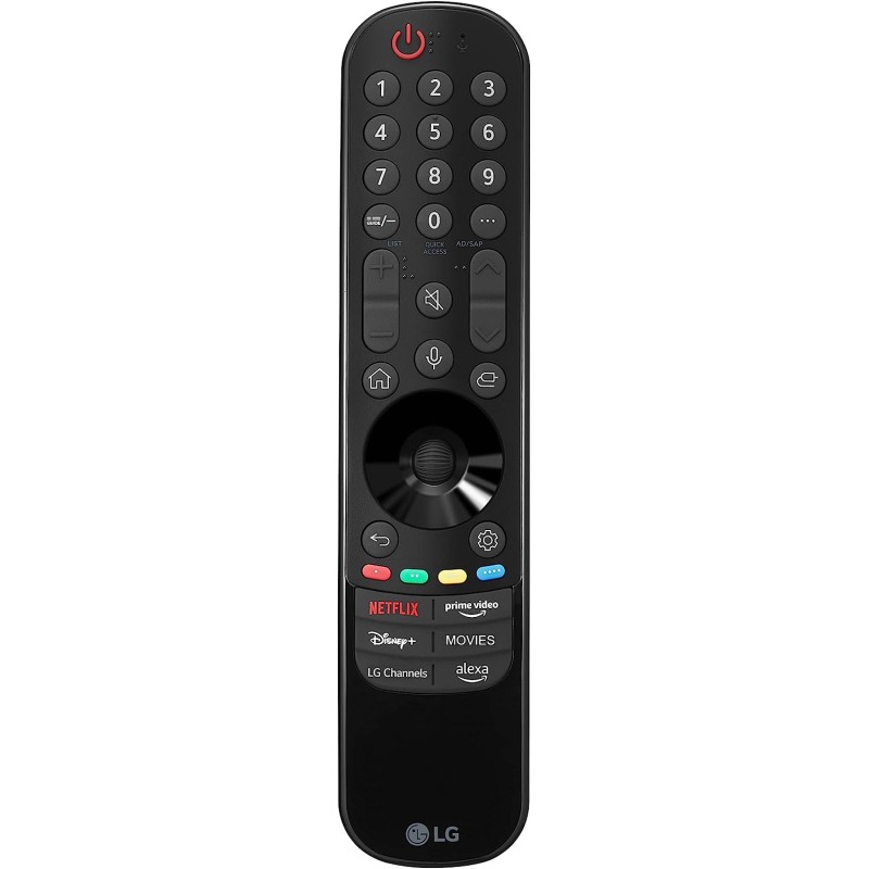 ریموت کنترل جادویی ال جی (LG Magic Remote Control) مدل MR23GA محصول 2023 تلویزیون UR9050 سایز 43 اینچ