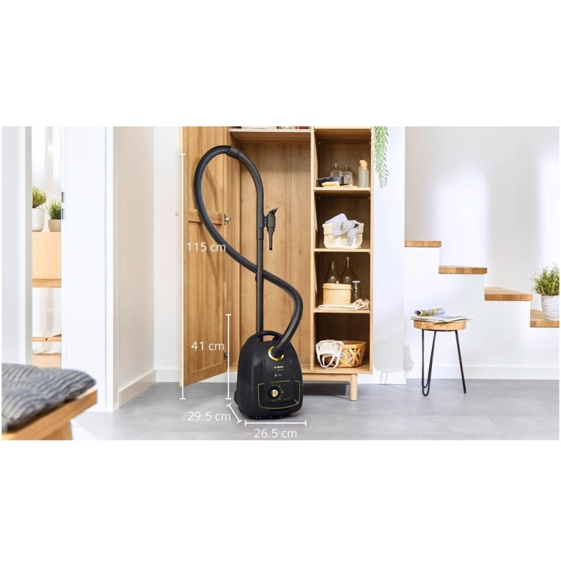 BOSCH Vacuum Cleaner BGL38GOLD Black