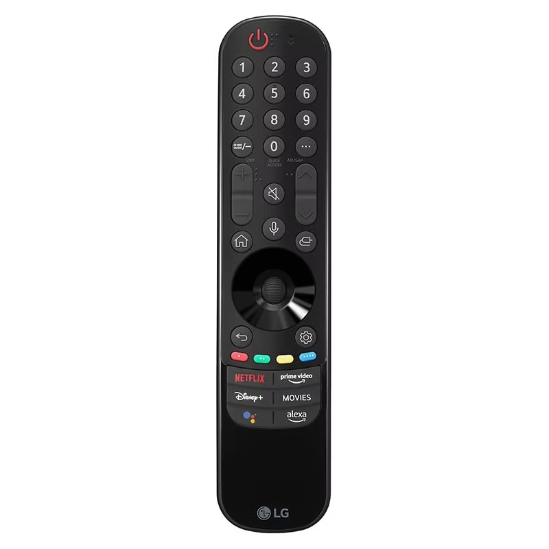 ریموت کنترل جادویی و هوشمند ال جی مدل MR22GA (Magic Remote) تلویزیون ال جی UQ7550 سایز 50 اینچ