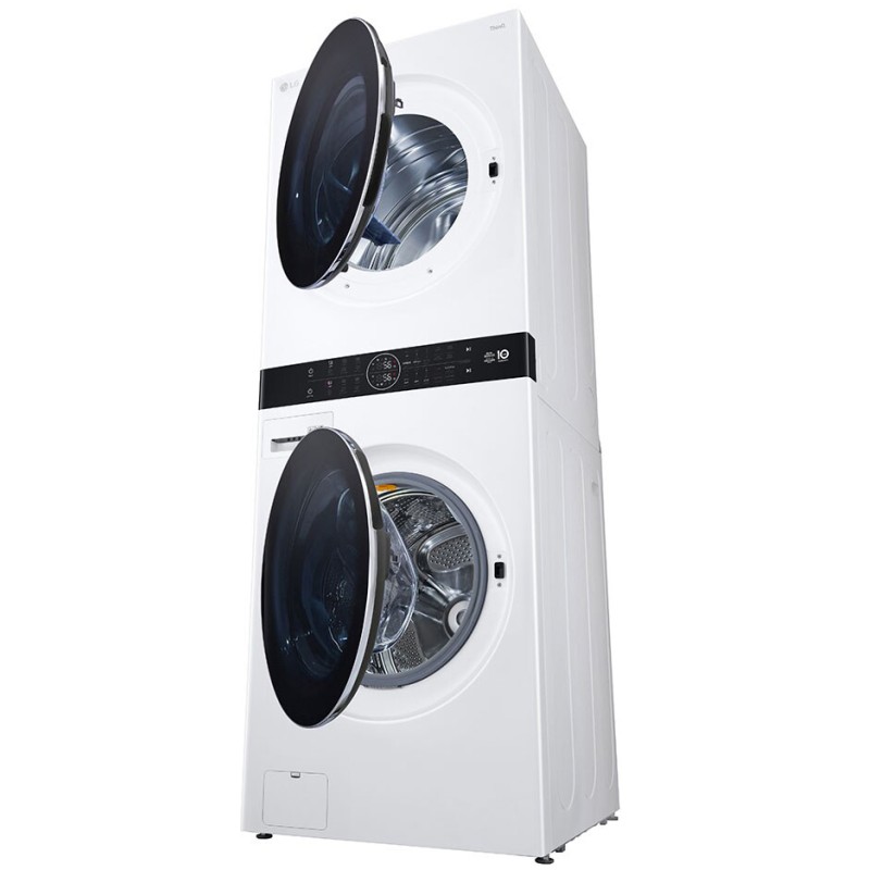 ماشین لباسشویی WashTower ال جی WK2116WHT رنگ سفید با خشک کن 16 کیلویی