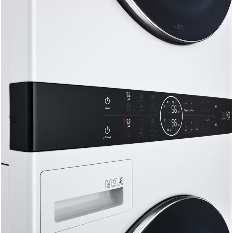 پنل کنترلی (Central Control) ماشین لباسشویی ال جی WK2116WHT رنگ سفید