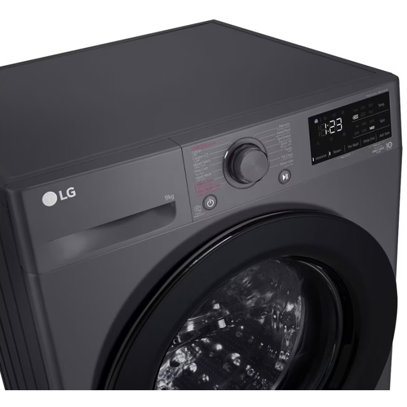 Washing Machine LG F4R3VYG6J Middle Black