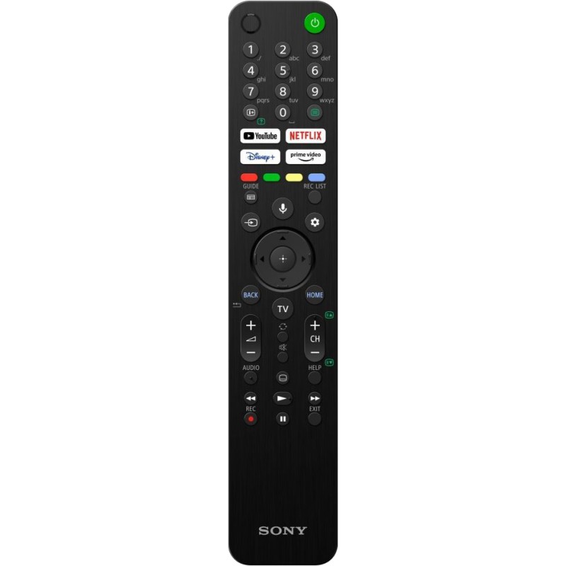 ریموت کنترل هوشمند سونی مدل RMF-TX520E از نوع Standard Remote تلویزیون A75K سایز 55 اینچ