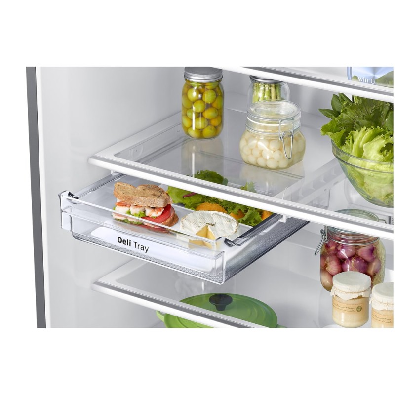 Refrigerator Freezer Samsung RT62K7050SL Silver