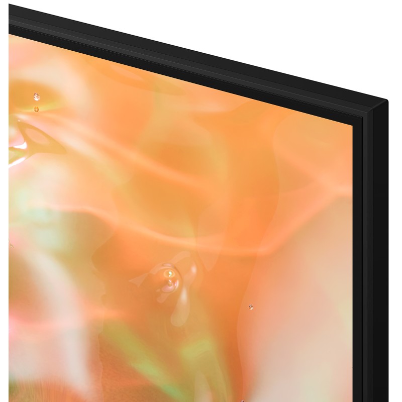 طراحی باریک حاشیه ها و قاب صفحه نمایش تلویزیون Samsung DU7000