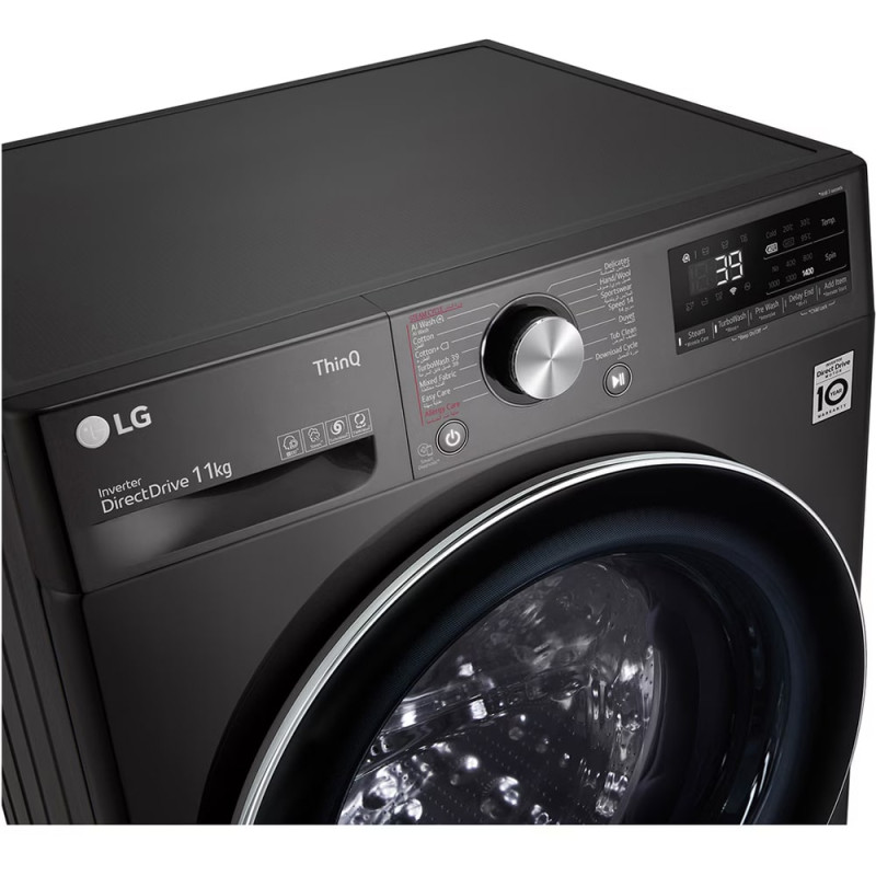 Washing Machine LG WR9011PBG  Smoky