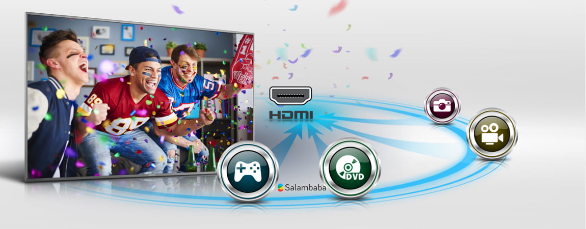 پورت HDMI در تلویزیون هایسنس N2170