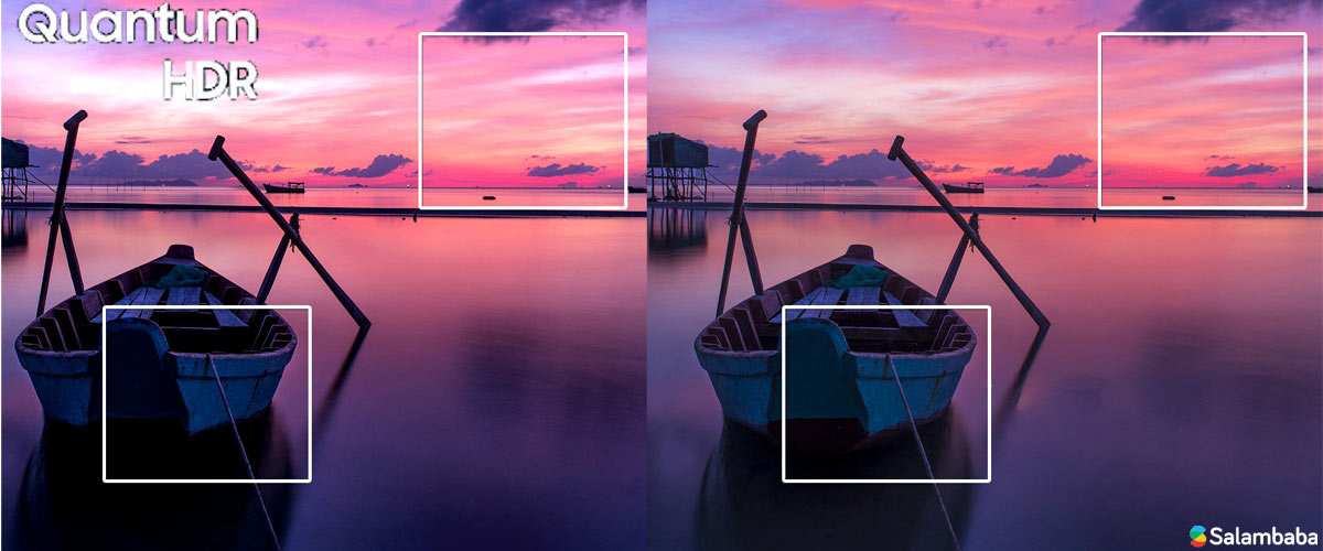 فرمت تصویری Quantum HDR در تلویزیون سامسونگ